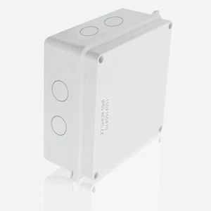 Plastic Electrical Project Enclosure 5.9"x5.9"x2.75" Waterproof ABS Junction Box - Picture 1 of 6