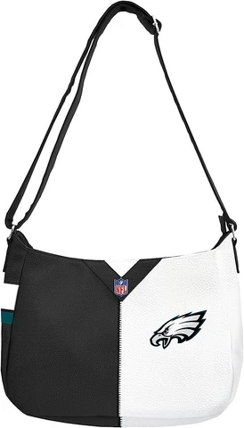 Littlearth NFL Pebble Split Hobo Bag, 14 x 4 x 10.5 Cover