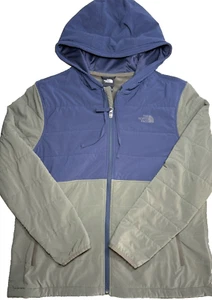 The North Face Womens Mountain Sweatshirt Hoodie 3.0 Grey/Navy Sz XL 2024 - Picture 1 of 9