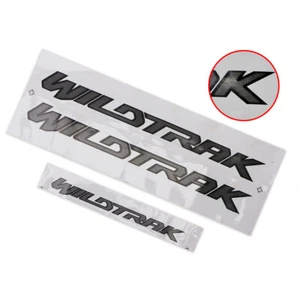 Set Gray Side Rear Sticker Decal For Ford Ranger Wildtrak 4x4 2018 2020 - Picture 1 of 8