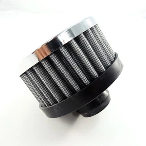 SB Universal Push In Breather Filter No Oil Required Lifetime 1.25" x 3" x 2.5" - Picture 1 of 3