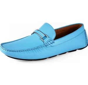 Amali Cola Sz 13- Driving Moccasins for Men – Slip On Loafers, Dress Shoes w/Bit - Picture 1 of 12