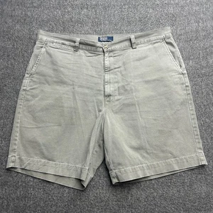 Polo Ralph Lauren Chino Shorts Herren Freizeit Grau Golf Größe 42 Beige Preppy - Bild 1 von 9