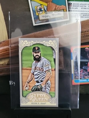2012 Topps Gypsy Queen Brian Wilson Mini #26 Gypsy Queen Back 🔥 - Image 1 of 4