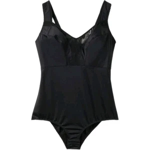 Sheego Damen Große Größen Body mit Mesh-Details, bügellos  85-110 (5 260) NEU - Bild 1 von 2