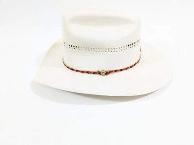 Western Express 牛仔帽白色牛人贴合大号 7 3/8 — 第 1/4 张图片