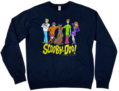 Sudadera Scooby Doo Cuello Redondo Manga Larga Jerzees TALLA MEDIANA Gráfico de Dibujos Animados Foto 1 de 4