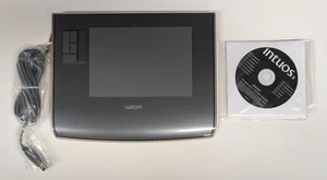 Wacom Intuos3 PTZ-431W Professional 4x6" USB Graphics Tablet New No Pen Mouse - Picture 1 of 3