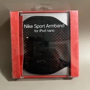 Black Nike Sport Armband For All Apple IPod Nano Holder Jogging Running NEW  - Picture 1 of 2