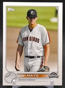 Coby Mayo 2022 Topps Pro Debut #PD-156 Baltimore Orioles  - Picture 1 of 5