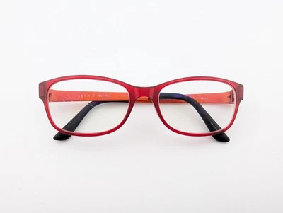 Gafas Esprit, solo monturas, ET17445 531, 52-17-140, plástico, rojo/naranja Foto 1 de 4