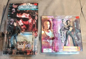 BIKER KÜKEN IN SCHWARZ. UND TODD DER KÜNSTLER.. ACTIONFIGUR. - Bild 1 von 2