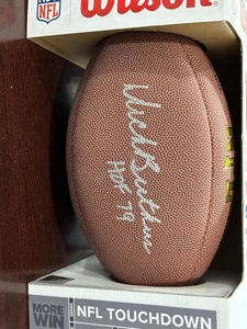 Dick Butkus HOF 79 Inscription Signed NFL Football Autograph JSA Bears ID:410737 - Picture 1 of 2