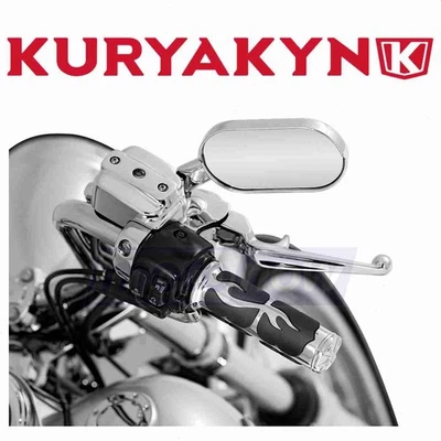 Kuryakyn ISO Flame Grips for 2006 Harley Davidson FXDI35 Dyna 35th sw - Изображение 1 из 4