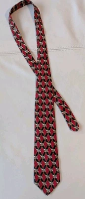 Gravata Brooks Brothers Makers toda de seda para elefante - Imagem 1 de 3