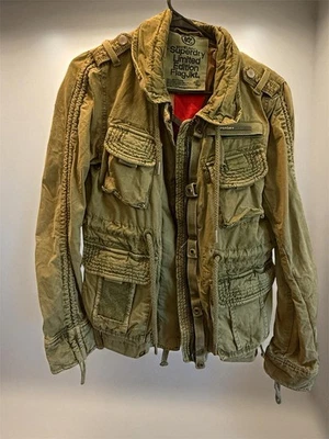 Superdry Mujer Chaqueta Militar Bandera de Yakarta Edición Limitada Foto 1 de 4