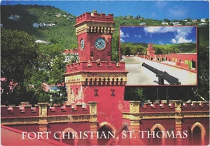 Postcard: Fort Christian Museum -- St. Thomas, U.S. Virgin Islands - Picture 1 of 2