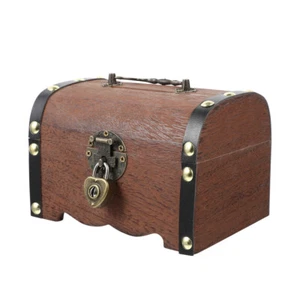1PC Treasure Chest for Kids Prizes Treasure Chest with Key Kids Treasure Chest - Picture 1 of 12