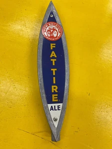 NUEVO BELGIUM BREWING FAT TIRE ALE Mango de grifo de cerveza pequeño usado - Imagen 1 de 5