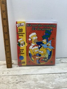 Vintage Simpsons Christmas Cards 2002 Twentieth Century Fox Clinton Cards - Picture 1 of 4