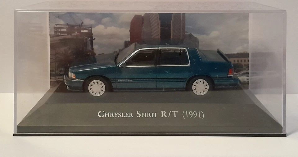 [090] DIE CAST CHRYSLER SPIRIT R/T 1991 GRANDES AUTOS MEMORABLESEN MÉXICO - 1/43 - Immagine 1 di 2