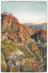 GOURDON 06 Gesamtansicht Postkarte farbig unzirkuliert undatiert Edition Lévy - Bild 1 von 2
