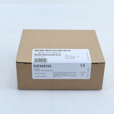 New In Siemens 6ES5 470-8MA12 SIMATIC S5 470-8 Output Module 6ES5470-8MA12#XR - Image 1 of 4
