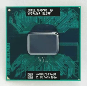 Procesador para portátil Intel Core 2 Duo T9600 2,8 GHz doble núcleo 6M SLG9F Socket 478 - Imagen 1 de 3