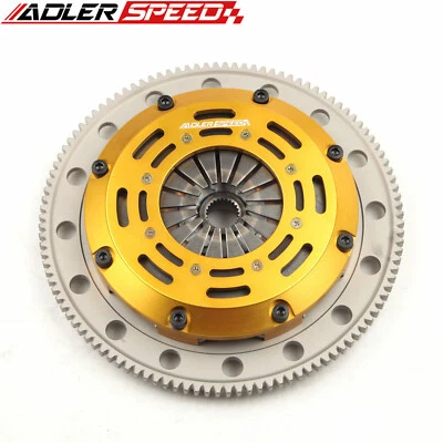 Racing Single Disc Clutch + Flywheel For Honda Acura B16 B18 B20 B-series Medium - Image 1 of 4