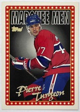 1995-96 Topps - Marquee Men ! Pierre Turgeon