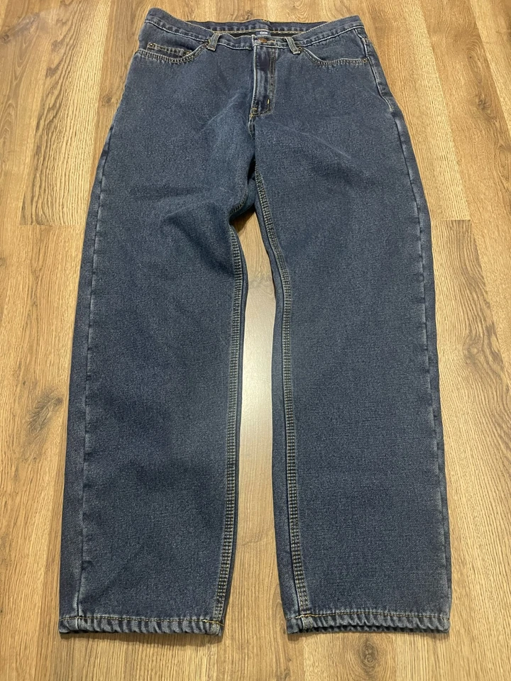 Faded Glory Jeans, Men's Size 32x30, Blue, Denim, Straight Leg, Pockets - Image 1 of 4