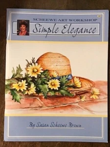 SIMPLE ELEGANCE BOOK By Susan Scheewe Brown *NEW* Includes Painting Templates - Foto 1 di 9