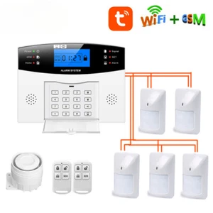 Smart Life Home Alarm System With LCD Voice Remind Work With Alexa & Google Home - Picture 1 of 20