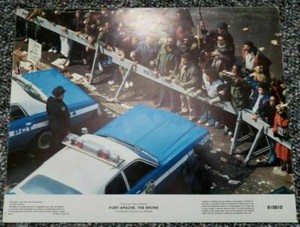Fort Apache the Bronx 1980 Daniel Petrie Paul Newman Edward Asner Lobby Card #7