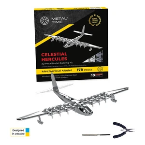 HUGHES H-4 CELESTIAL HERCULES SPRUCE GOOSE mechanisches Flugzeug - Bild 1 von 9