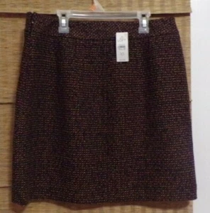 NWT Ann Taylor Loft Tweed Skirt Size 10 - Picture 1 of 3