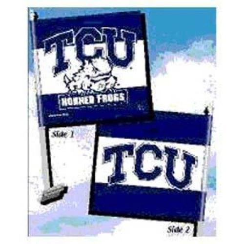 Tcu Horned Frogs Car Flag - Image 1 of 1