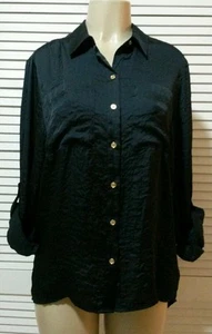 Michael Michael Kors Roll Tab Button Down Bluse Medium* - Bild 1 von 3