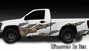 Truck Side Graphics Rocker Panel Ripped Metal Tall Grass Camo Camouflage 01 - Bild 1 von 3