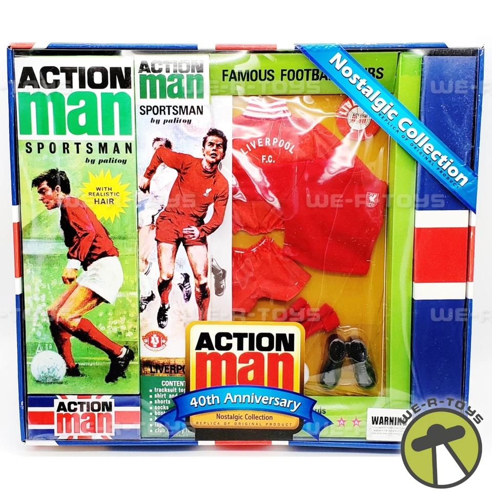 Фигурка и аксессуары Action Man Sportsman Liverpool Football Hasbro 2006 НОВЫЕ - Изображение 1 из 4