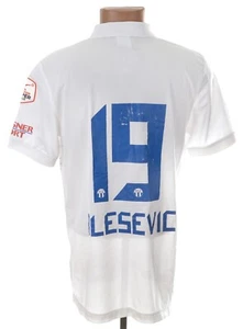 FC ZÜRICH SCHWEIZ 2014/2015 HOME FOOTBALL SHIRT L #19 ALESEVIC - Bild 1 von 9