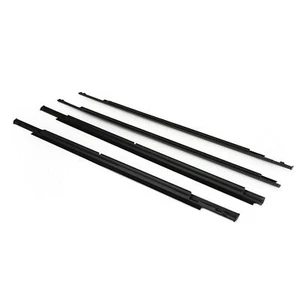 Black Car Outer Window Weatherstrip Trim Set For Mitsubishi Outlander 2006-2012 - Picture 1 of 10