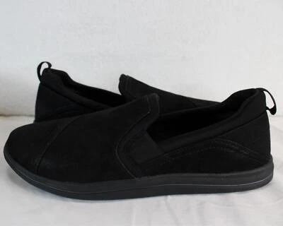 Clarks CloudSteppers Breeze Dawn Negro 79937 Mujer Sin Cordones 11M Nuevo Foto 1 de 4