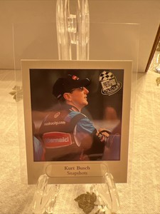  Kurt Busch Press Pass 2003 Card #SS 18/36 SNAPSHOTS insert card