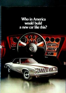 1973 Pontiac Grand Am Fold Out Original Print Ad-8.5 x 11 " - Picture 1 of 5