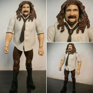 WWE Basic Series 45 Mankind Wrestling 6" Actionfigur Spielzeug Mattel 2011 WWF - Bild 1 von 6