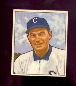 1950 Bowman  #237 Bill Salkeld Chicago White Sox EX no creases
