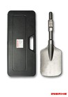 HEX Schaufelmeißel 135 mm 410 mm Sechskant Asphaltmeißel breiter Lehm Spaten