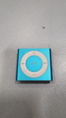 Apple iPod Shuffle A1373 Azul 4th Gen 2GB No Laboral Para Piezas - Imagen 1 de 3