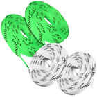 2 Pairs Shoelace Decorative Laces Hockey Sports Shoelaces Flat